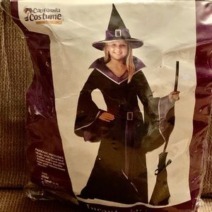 New Glamour Witch Child Costume, small (6-8)